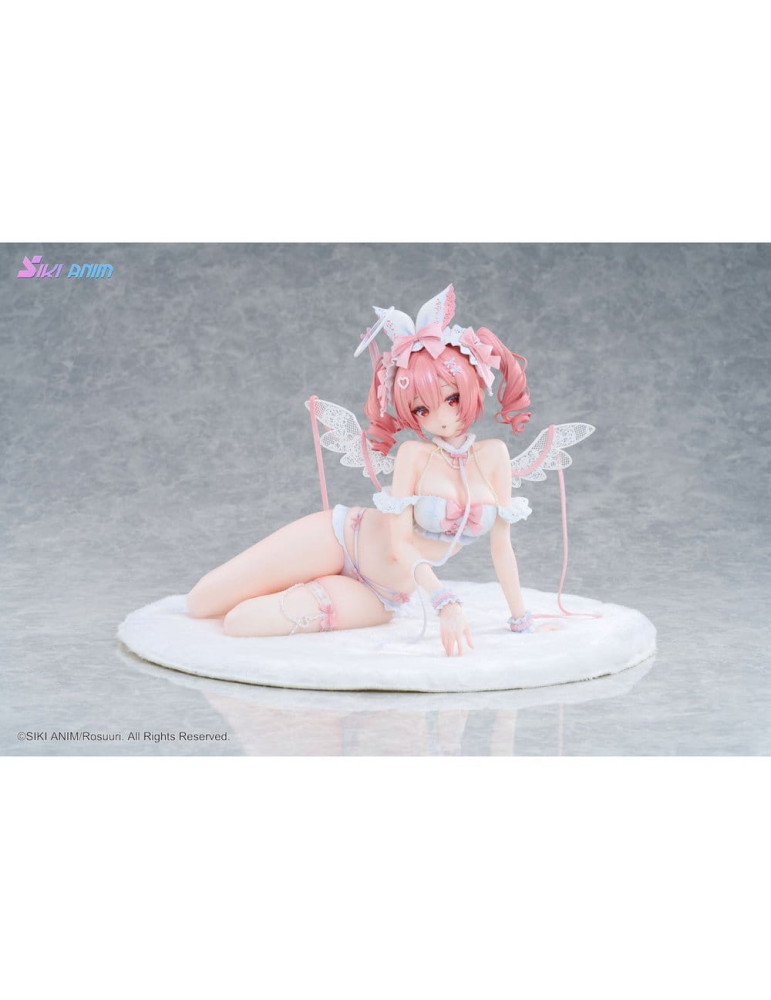 Original Character figurine PVC 1/4 White Rabbit Rosu Angel Ver. Illustrated by Rosuuri Bonus Edition 23 cm SIKI ANIM