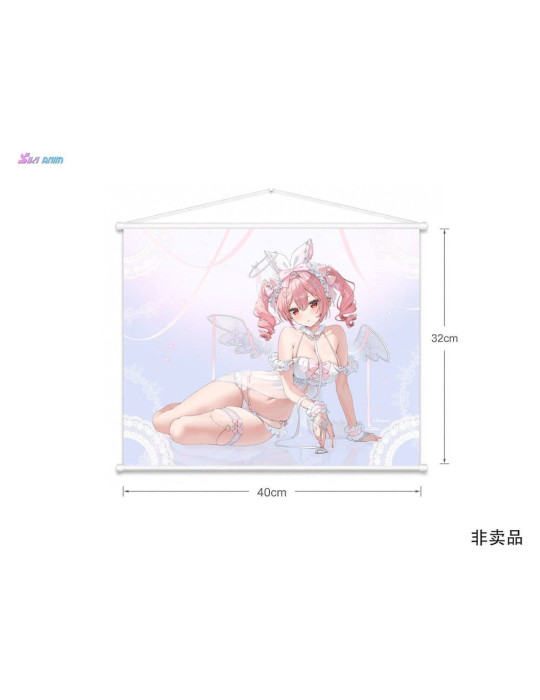 Original Character PVC Figure 1/4 White Rabbit Rosu Angel Ver. Illustrated by Rosuuri Bonus Edition 23 cm SIKI ANIM