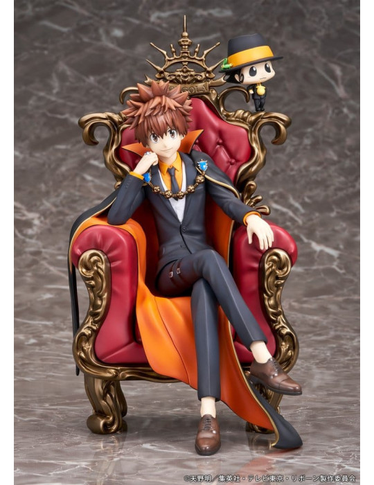 Katekyo Hitman Reborn figurine PVC Tsunayoshi Sawada & Reborn 21 cm Proof