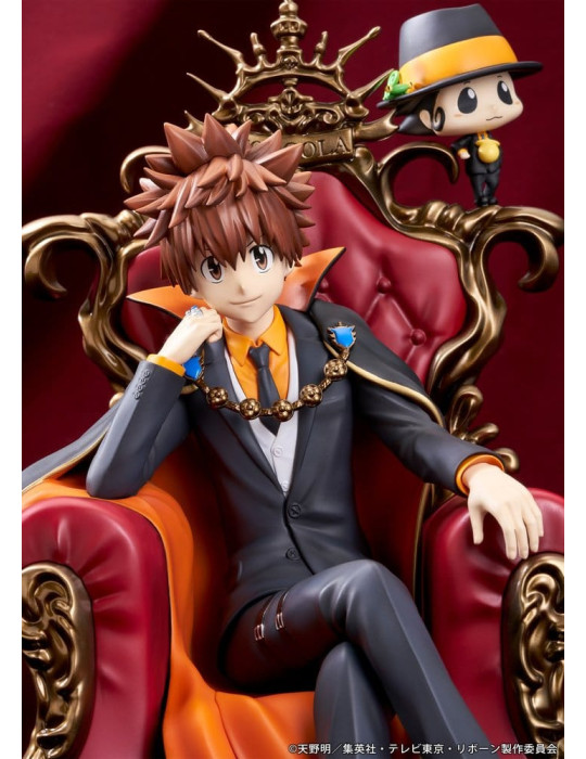 Katekyo Hitman Reborn PVC Figure Tsunayoshi Sawada & Reborn 21 cm Proof