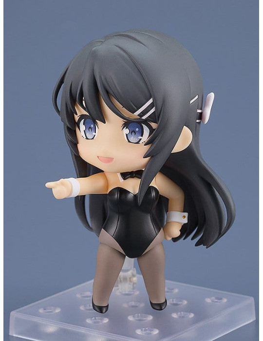 Rascal Does Not Dream of Bunny Girl Senpai Nendoroid Action Figure Mai Sakurajima: Bunny Girl Ver. 10 cm Good Smile