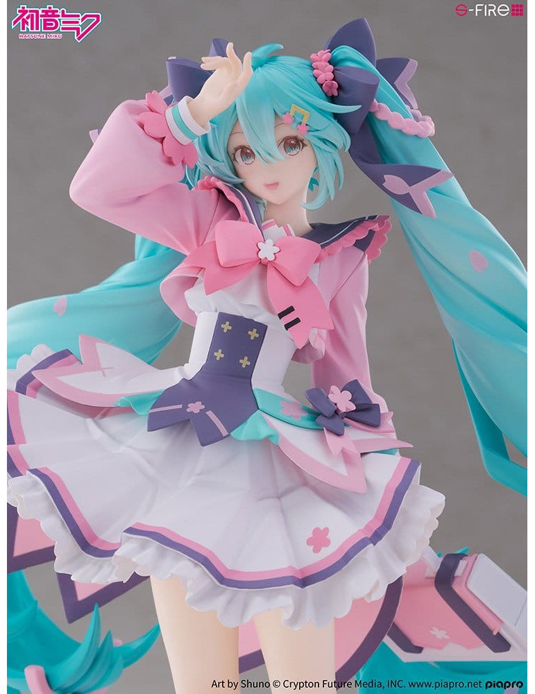 Character Vocal Series 01: Hatsune Miku statuette S-Fire PVC 1/7 Hatsune Miku New Semester 23 cm Sega