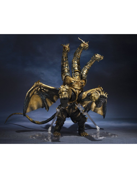 Godzilla figurine S.H.MonsterArts Kaizer Ghidorah 25 cm Bandai