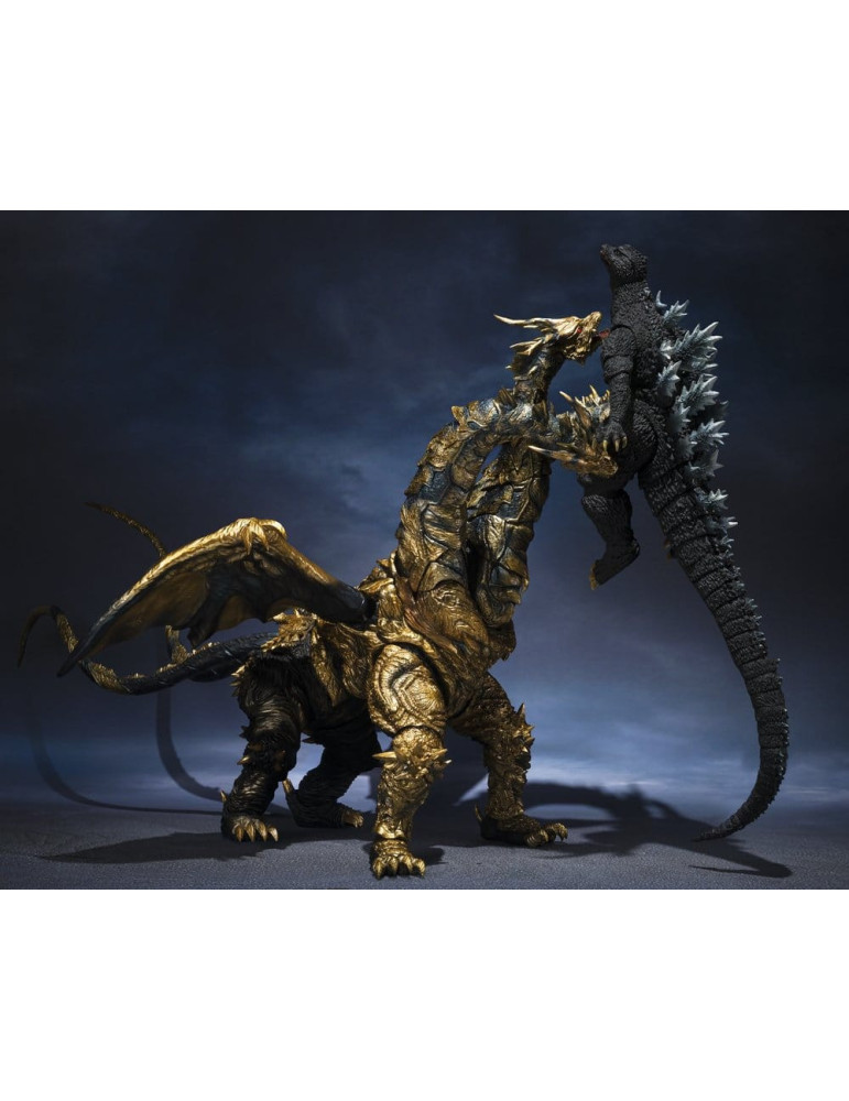 Godzilla figurine S.H.MonsterArts Kaizer Ghidorah 25 cm Bandai