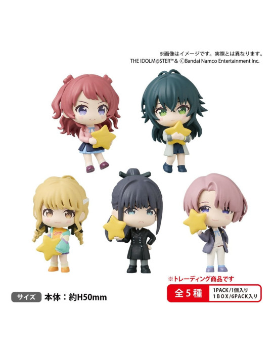 Gakuen Idolmaster Blind Box présentoir figurines mini Mugyumini Collection Figure Vol. 1 (6) Bushiroad