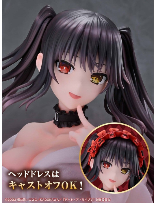 Date A Live V Re:Dress PVC Figure 1/4 Kurumi Tokisaki Dress shirt Ver. 40 cm Medicos Entertainment