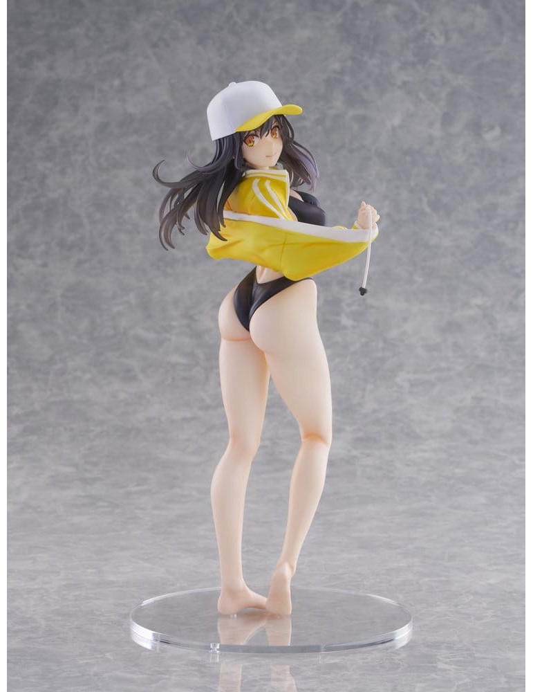 KoiKoi Sakura PVC Figure 1/6 Kyou kara Suieibu Komon no Tama-chan Sensei 27 cm
