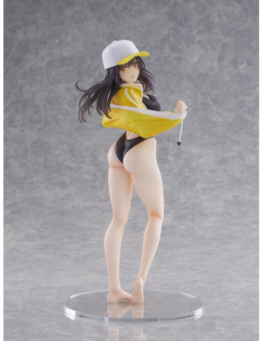 KoiKoi Sakura PVC Figure 1/6 Kyou kara Suieibu Komon no Tama-chan Sensei 27 cm
