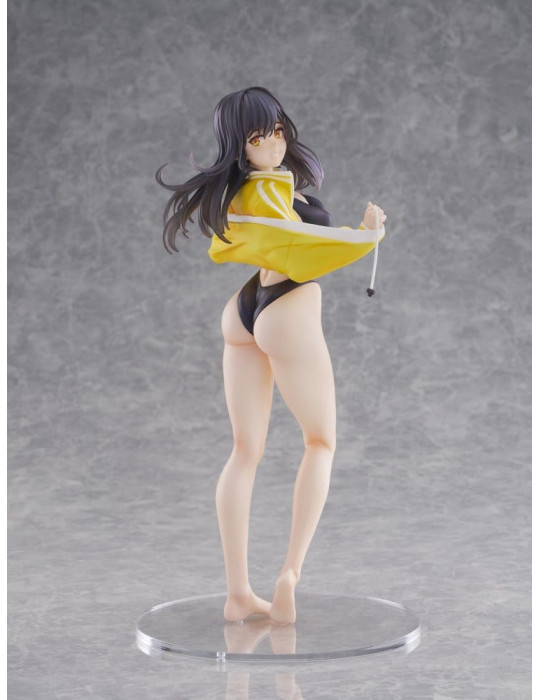 KoiKoi Sakura PVC Figure 1/6 Kyou kara Suieibu Komon no Tama-chan Sensei 27 cm
