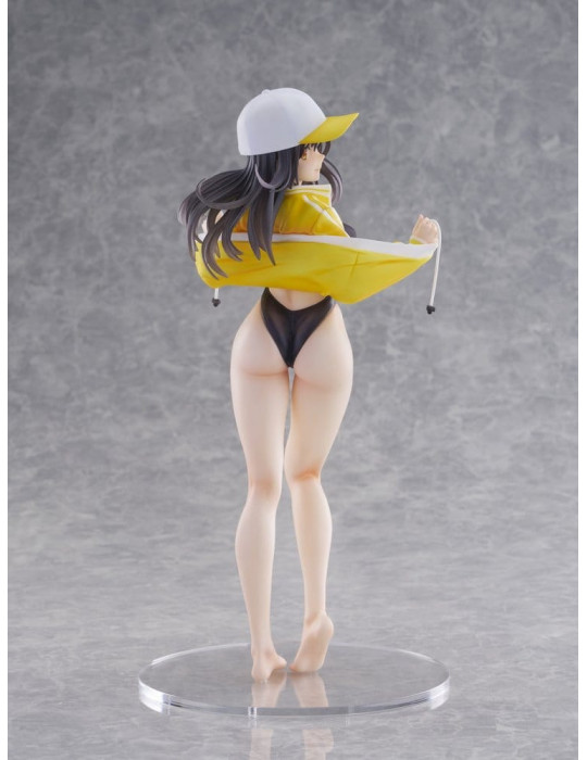 KoiKoi Sakura PVC Figure 1/6 Kyou kara Suieibu Komon no Tama-chan Sensei 27 cm