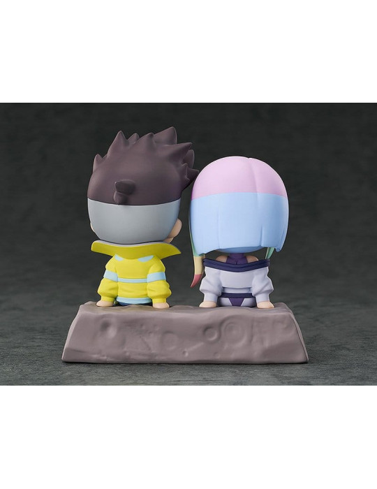 Cyberpunk: Edgerunners pack 2 figurines PVC Qset+ David & Lucy 8 cm Good Smile